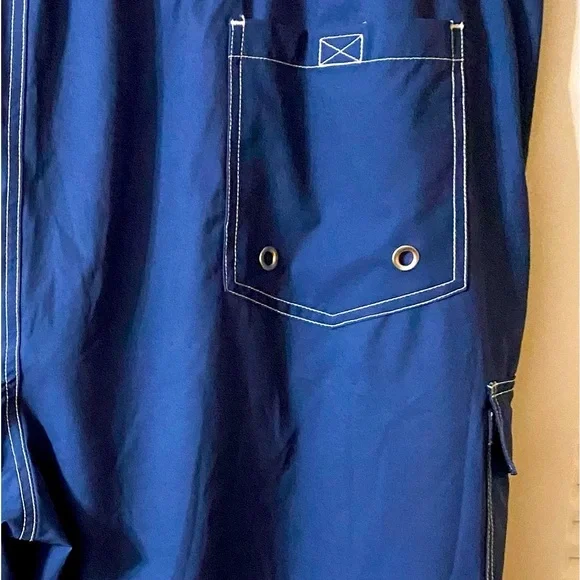Board Shorts, Sz 5X, 5XL, Brand Logo Unidentifiable, See Pics, Swim - Picture 10 of 12